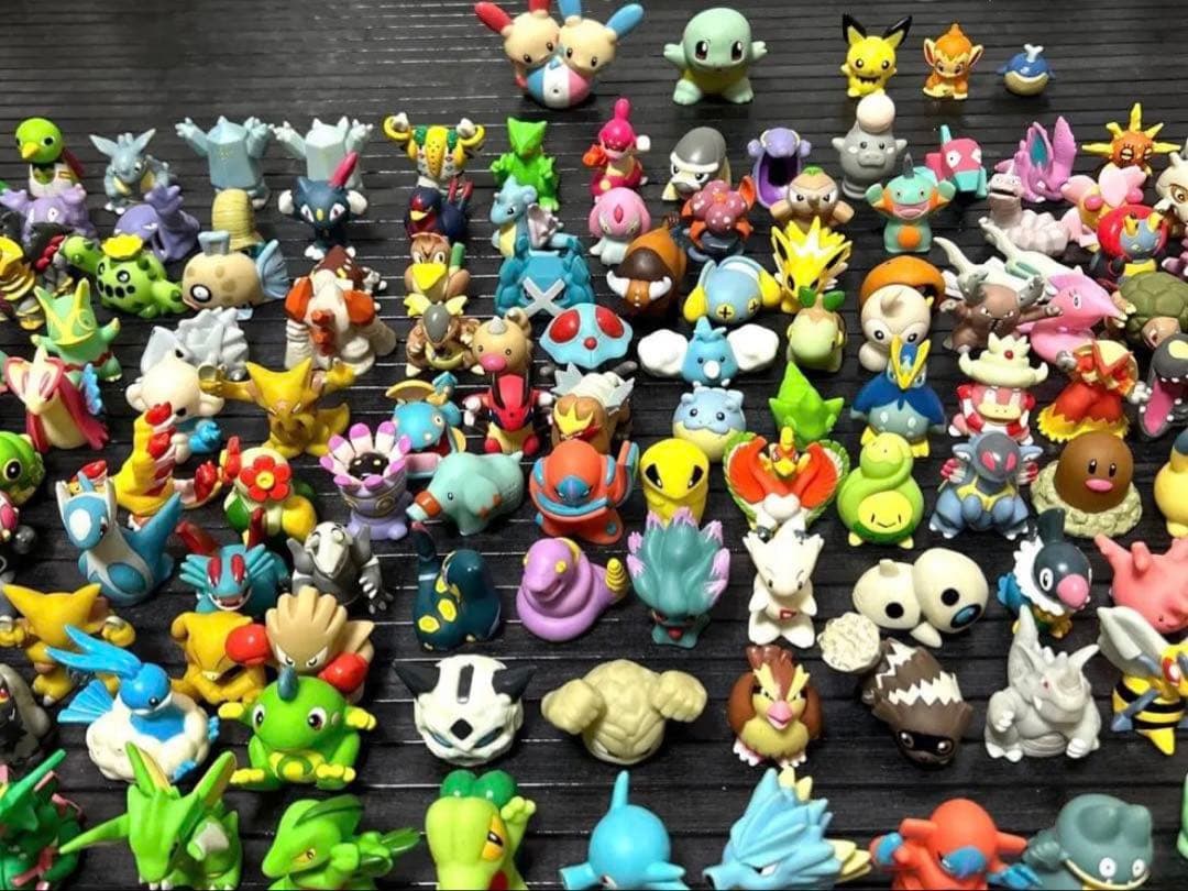 ポケモンキッズ指人形初期 クリアレア含む 261体 水鉄砲まとめ売り★