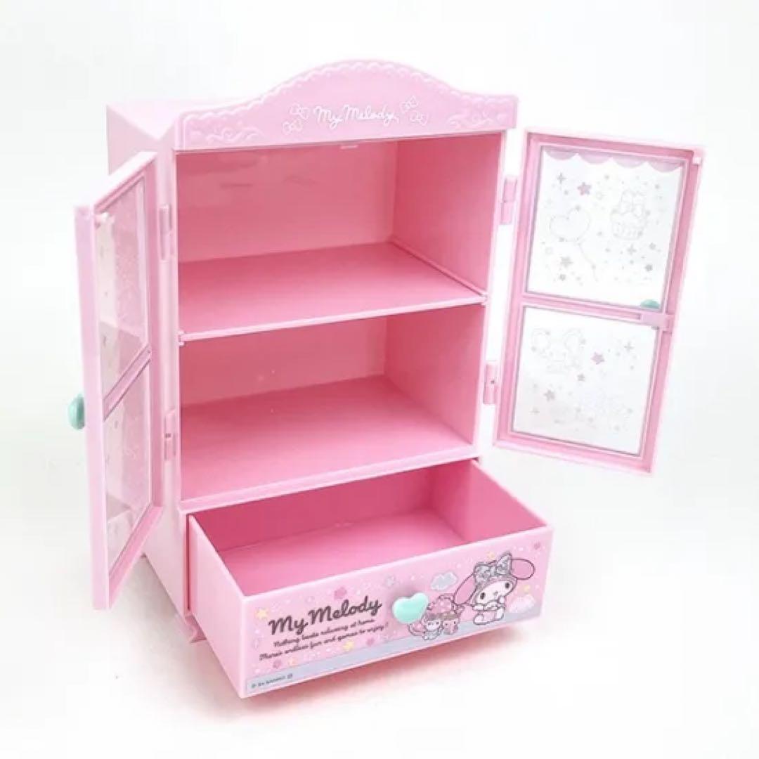マイメロディ クローゼットチェスト 小物入れ アクセサリー入れ デスク周り