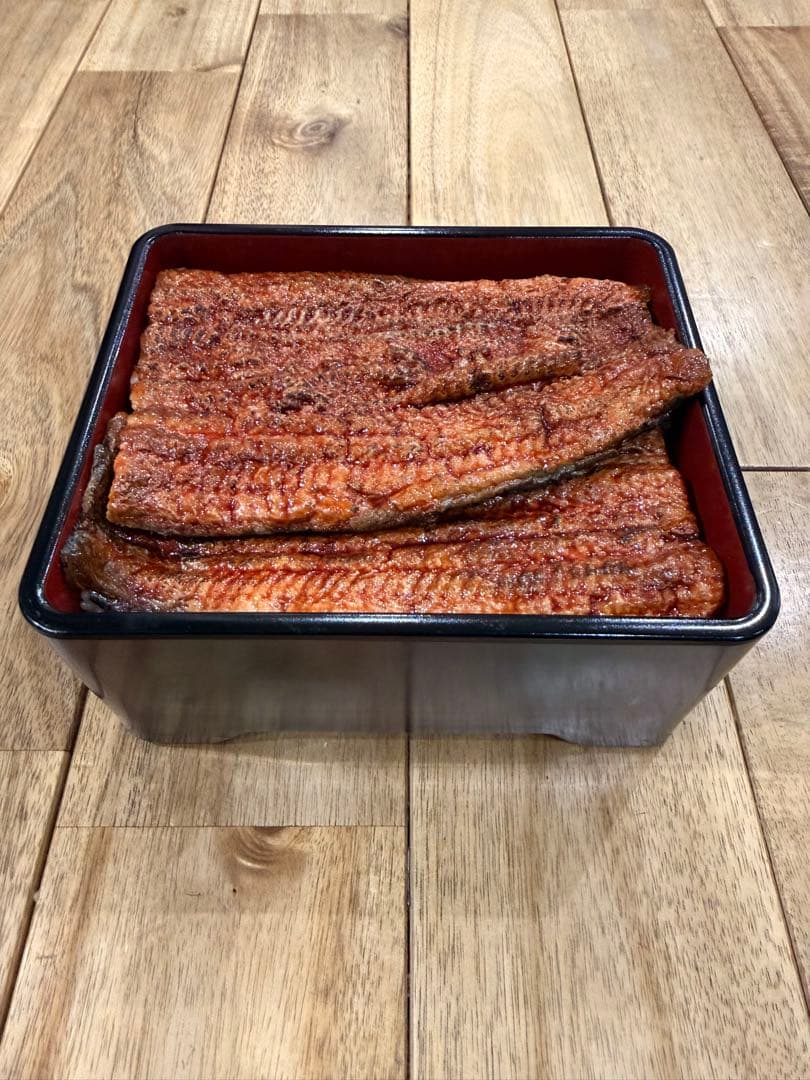 ［新品］うなぎ 鰻重 食品サンプル　15cm×12cm