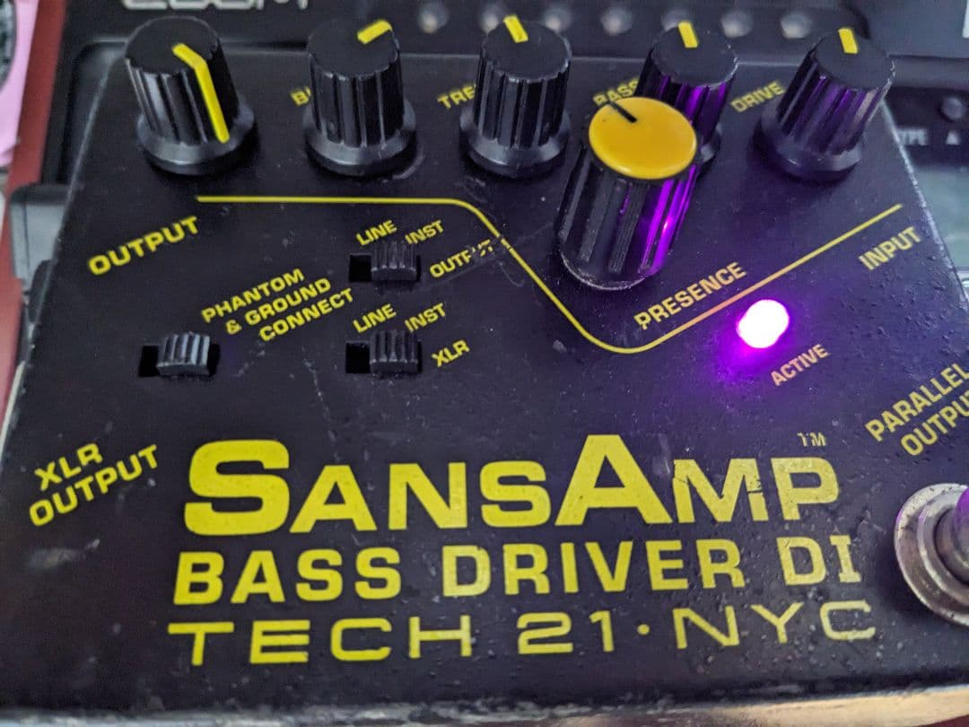 Tech 21 SansAmp Bass D DI mod（ジャンク）