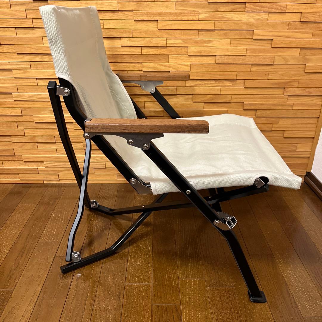  peak ローチェア ショート アイボリー③