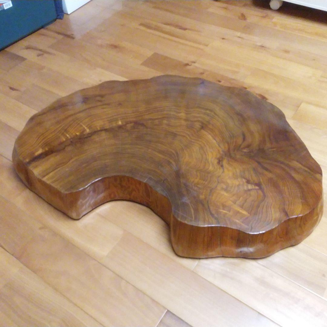 屋久杉　希少　特大寸法の花台・敷台