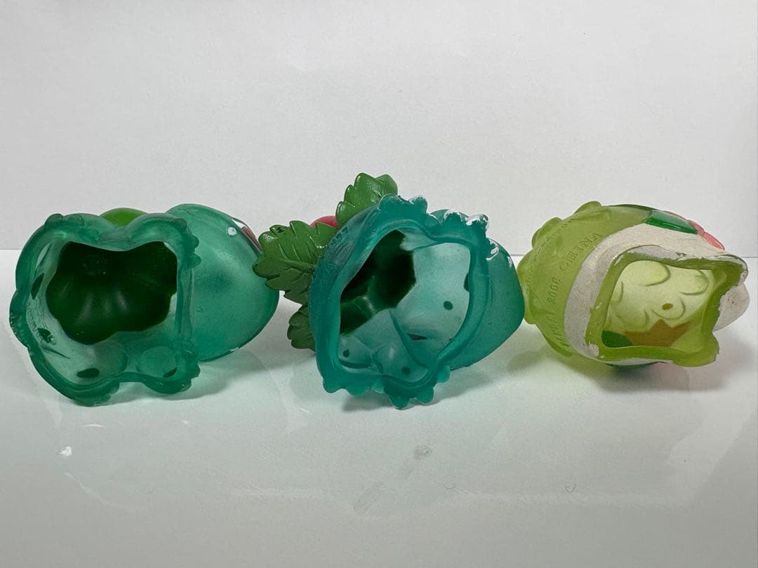 【レア】ポケモン　指人形　草タイプ　まとめ売り　クリア　7体