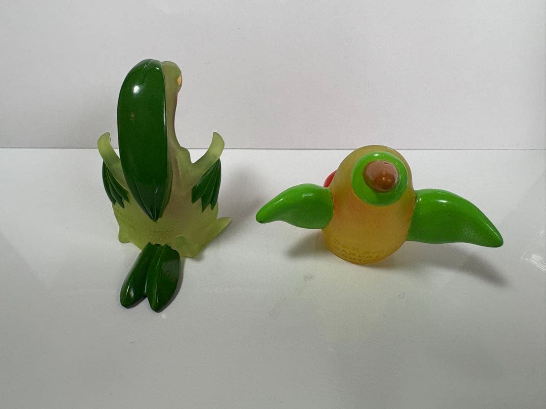 【レア】ポケモン　指人形　草タイプ　まとめ売り　クリア　7体