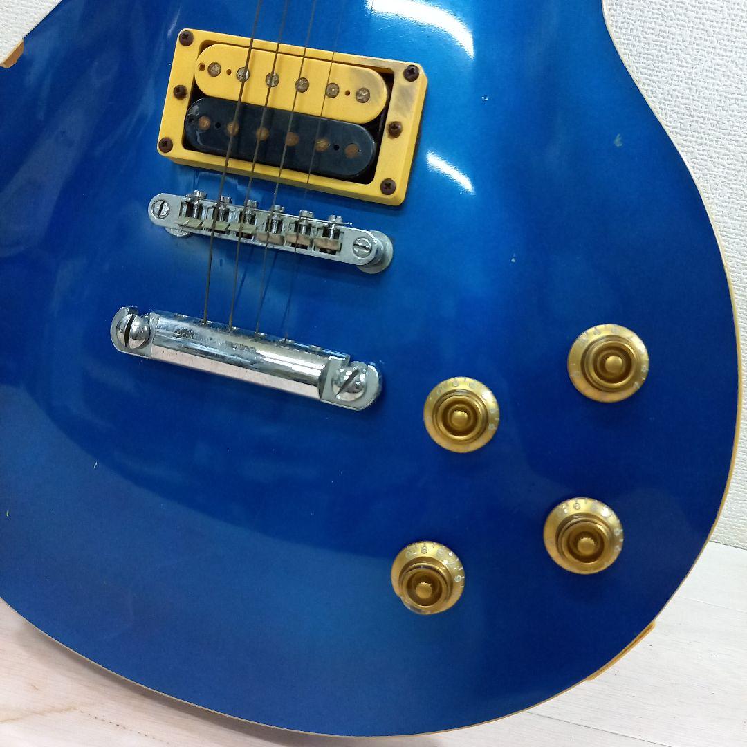 ジャンク Juno レスポール メタリックブルー