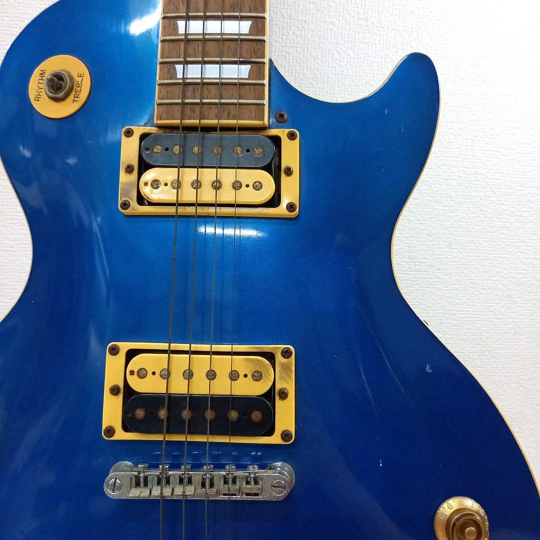 ジャンク Juno レスポール メタリックブルー