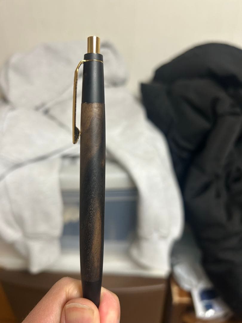 野原工芸 黒柿シャープペンシル シャーペン