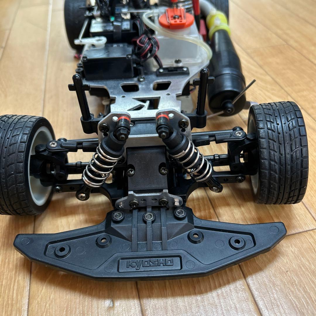 京商エンジンラジコンカー ピュアテン スパイダー 当時物 AE86レビンボディ