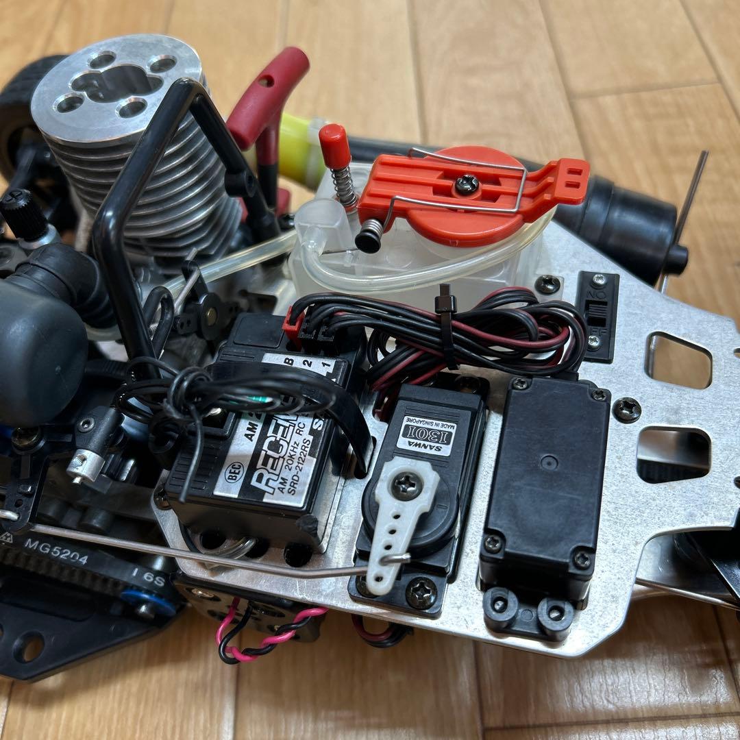 京商エンジンラジコンカー ピュアテン スパイダー 当時物 AE86レビンボディ