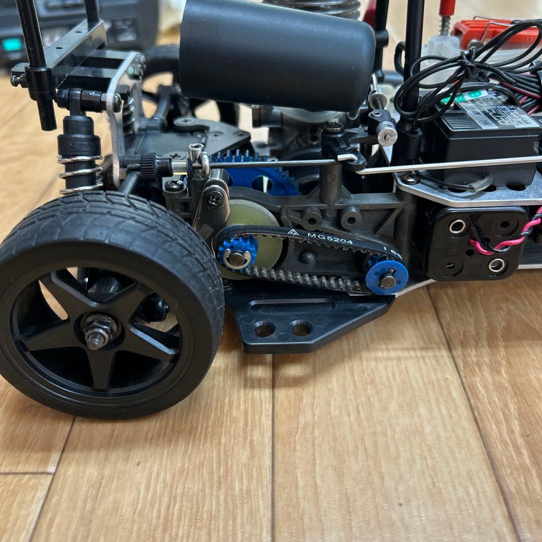 京商エンジンラジコンカー ピュアテン スパイダー 当時物 AE86レビンボディ