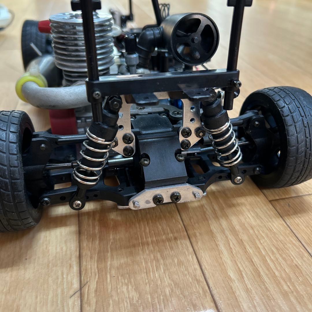 京商エンジンラジコンカー ピュアテン スパイダー 当時物 AE86レビンボディ