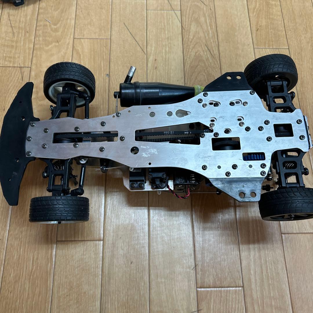 京商エンジンラジコンカー ピュアテン スパイダー 当時物 AE86レビンボディ