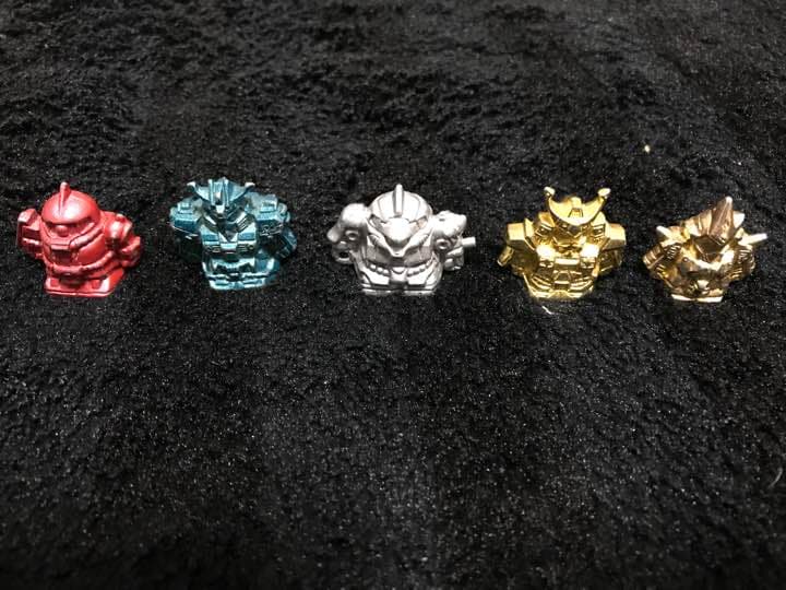 ☆レア☆SDガンダム ガン消し 鉄製フィギュア10個セット