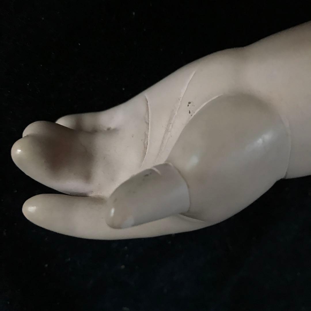 市松人形　初代東光　朱印　18号　大きな抱き人形