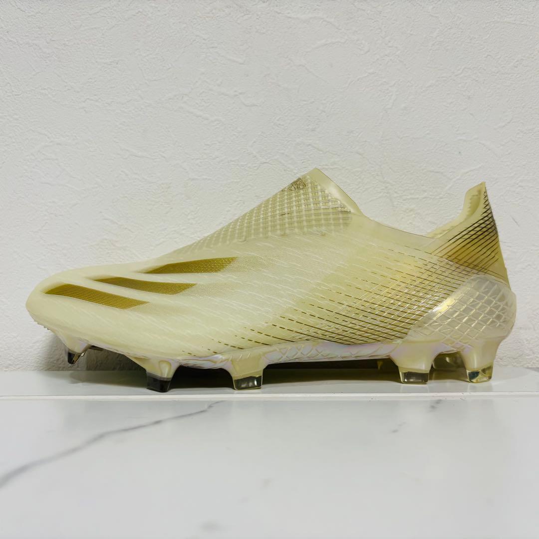 極美品 アディダス エックス ゴースト + FG サッカースパイク 久保建英