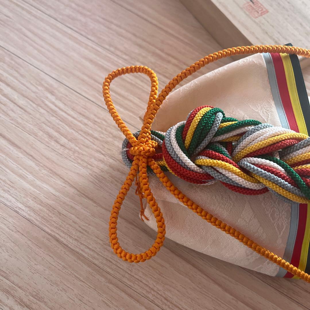 茶道具 袋物師・豊律作 飾り香袋 訶梨勒(かりろく) お正月飾り