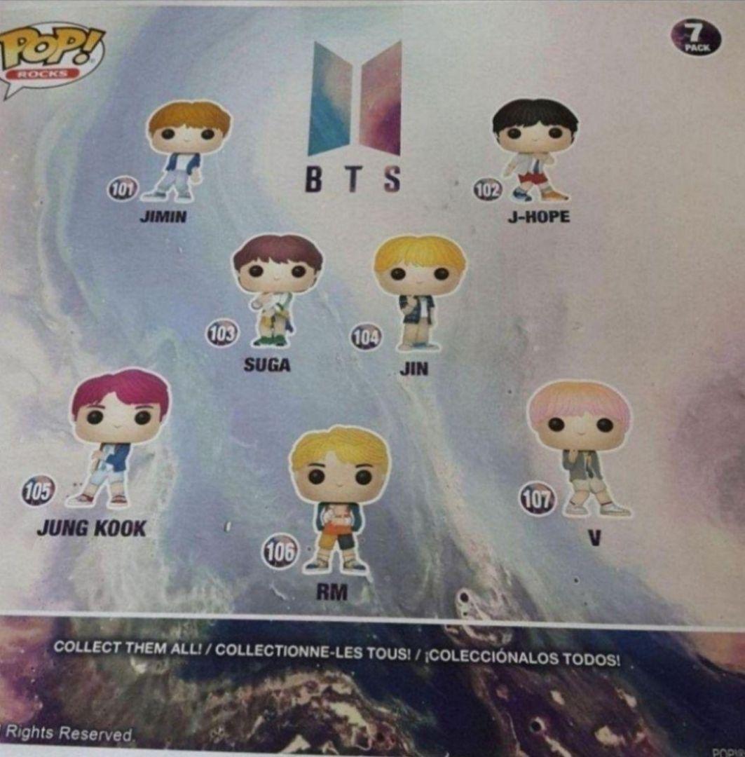 防弾少年団（BTS）Funko POP!Figure Set