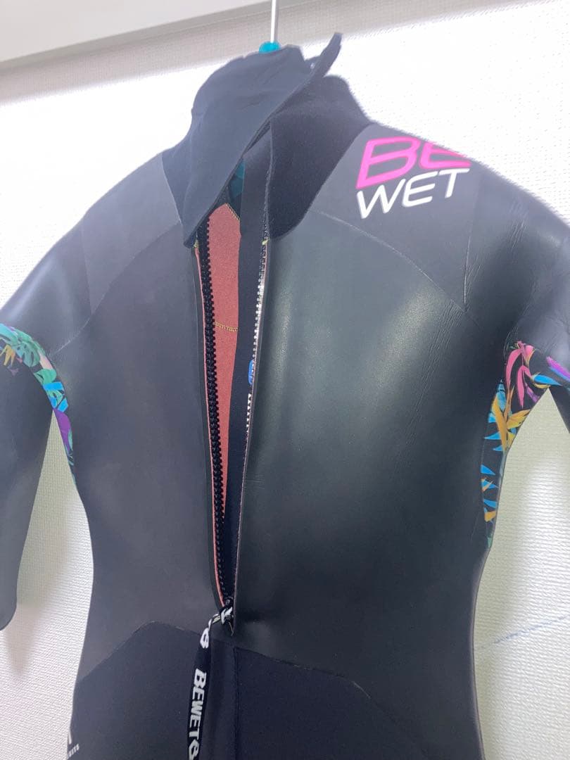 BEWET⭐️XL相当手足短めセミドライ5/3㎜ウェットスーツ