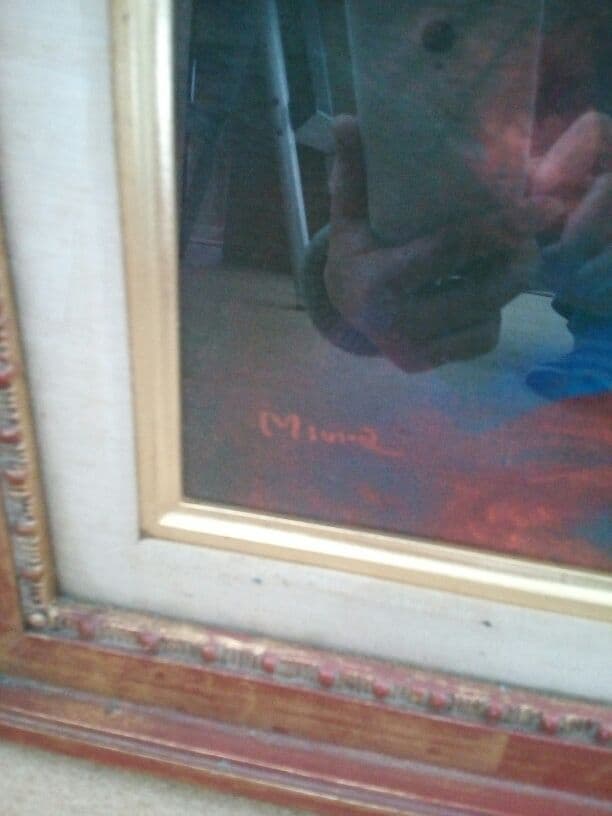 絵画　油絵　三浦勉　20号