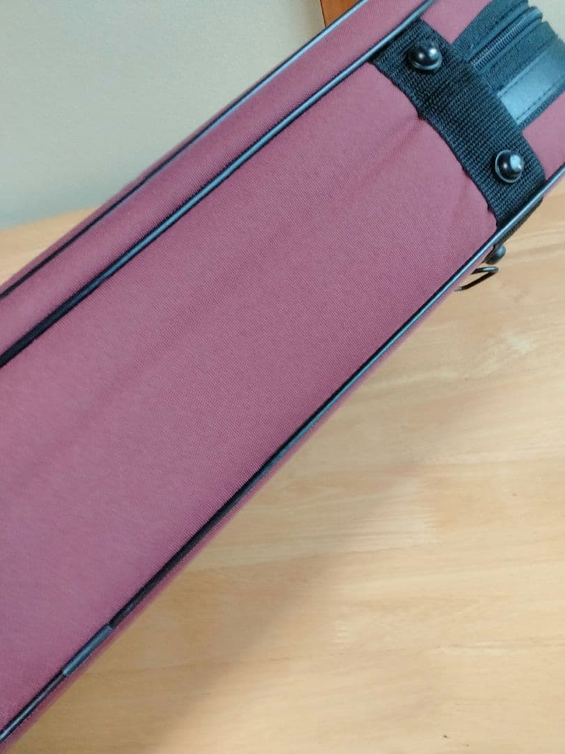 4/4バイオリンケース スーパーライト四角赤