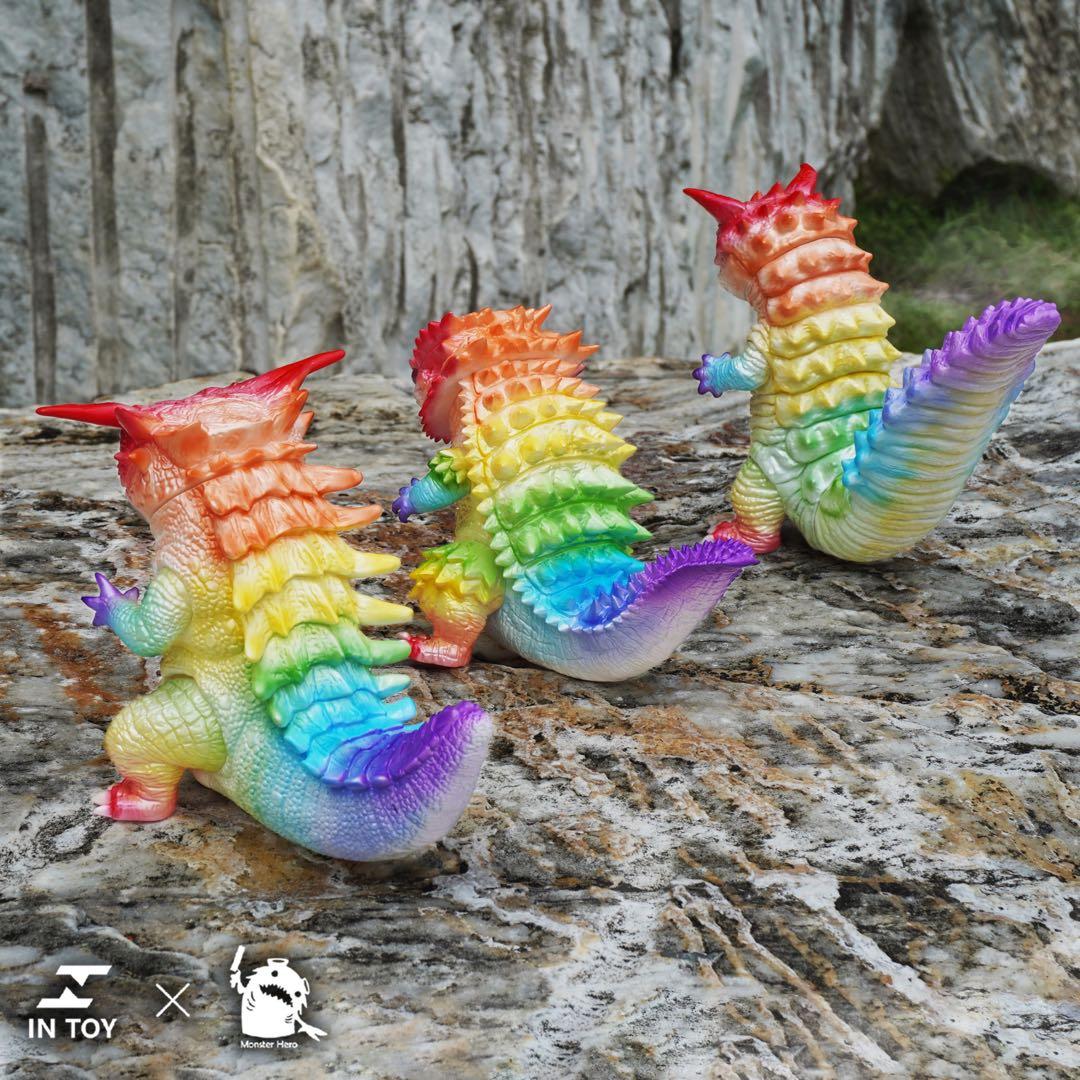 フトアゴ怪獣　綺麗Ver　トカゲ　超獣　モンスター　可動　ソフビ　フィギュア