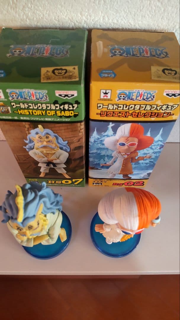 ワンピース ワーコレ　ハック、イナズマ2体セット