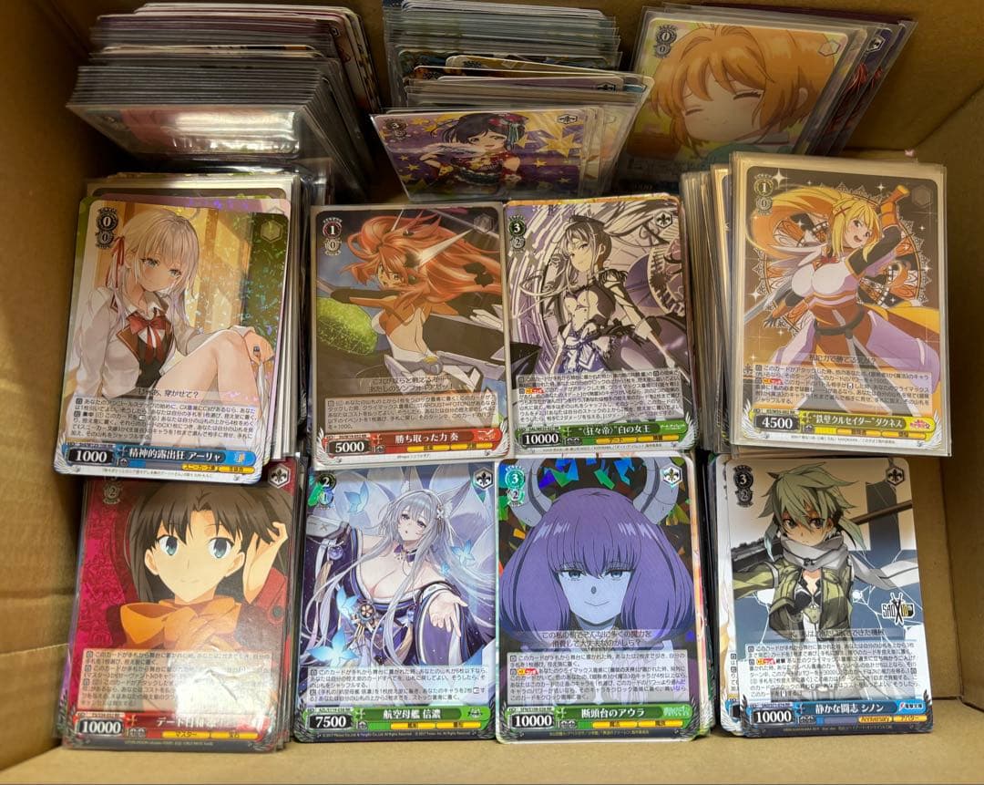 ヴァイスシュヴァルツ 大量 SR RR など まとめ売り 1400枚