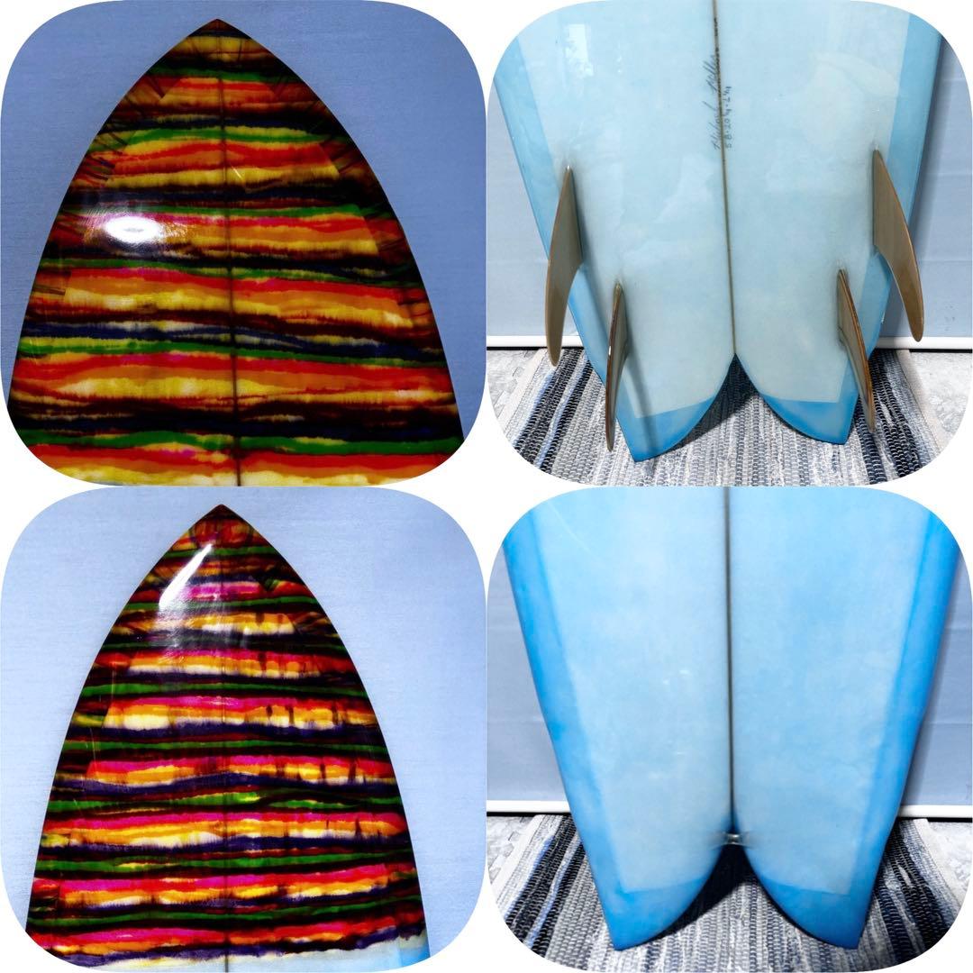 美品　マイケルミラー　クワッドフィッシュサーフボード5.8