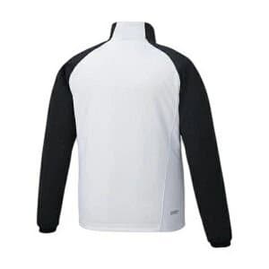 新品未使用　アシックス トレーニングジャケット上下セット一式 ホワイト×ブラック