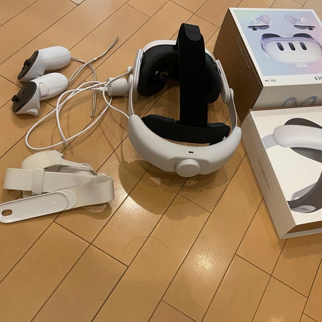  Quest 3 （512GB）+ KIWI バッテリーストラップ