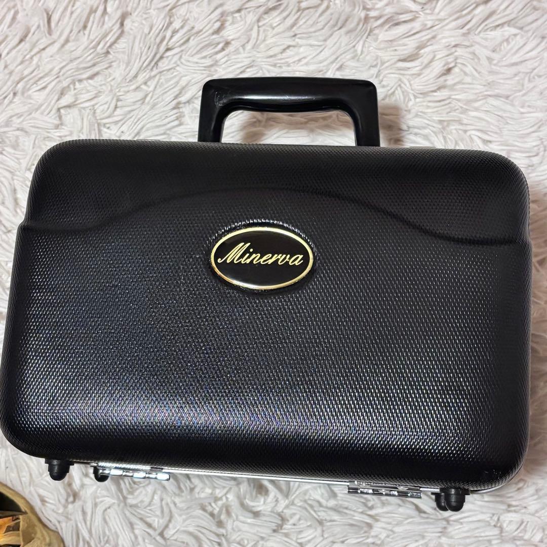 ポケットトランペット MPT100L Minerva ケース付き 金色　ラッカー