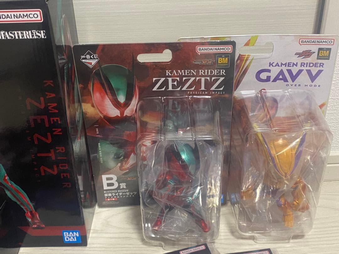 【未開封】仮面ライダー　一番くじ　ガヴ　ゼッツ フィギュア　闇菓子　他セット