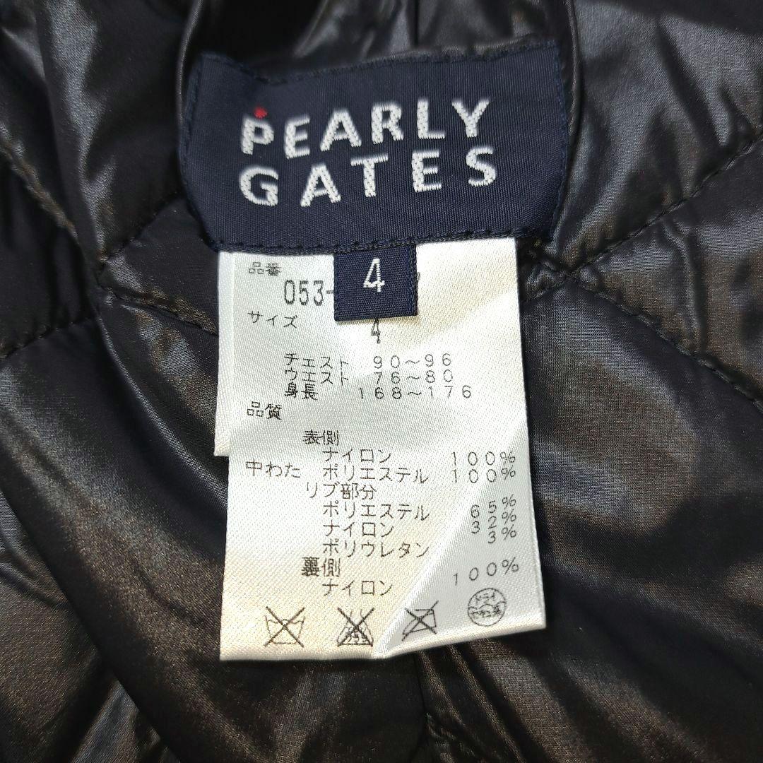 PEARLY GATES メンズ ゴルフ中綿スニード リバーシブル size 4