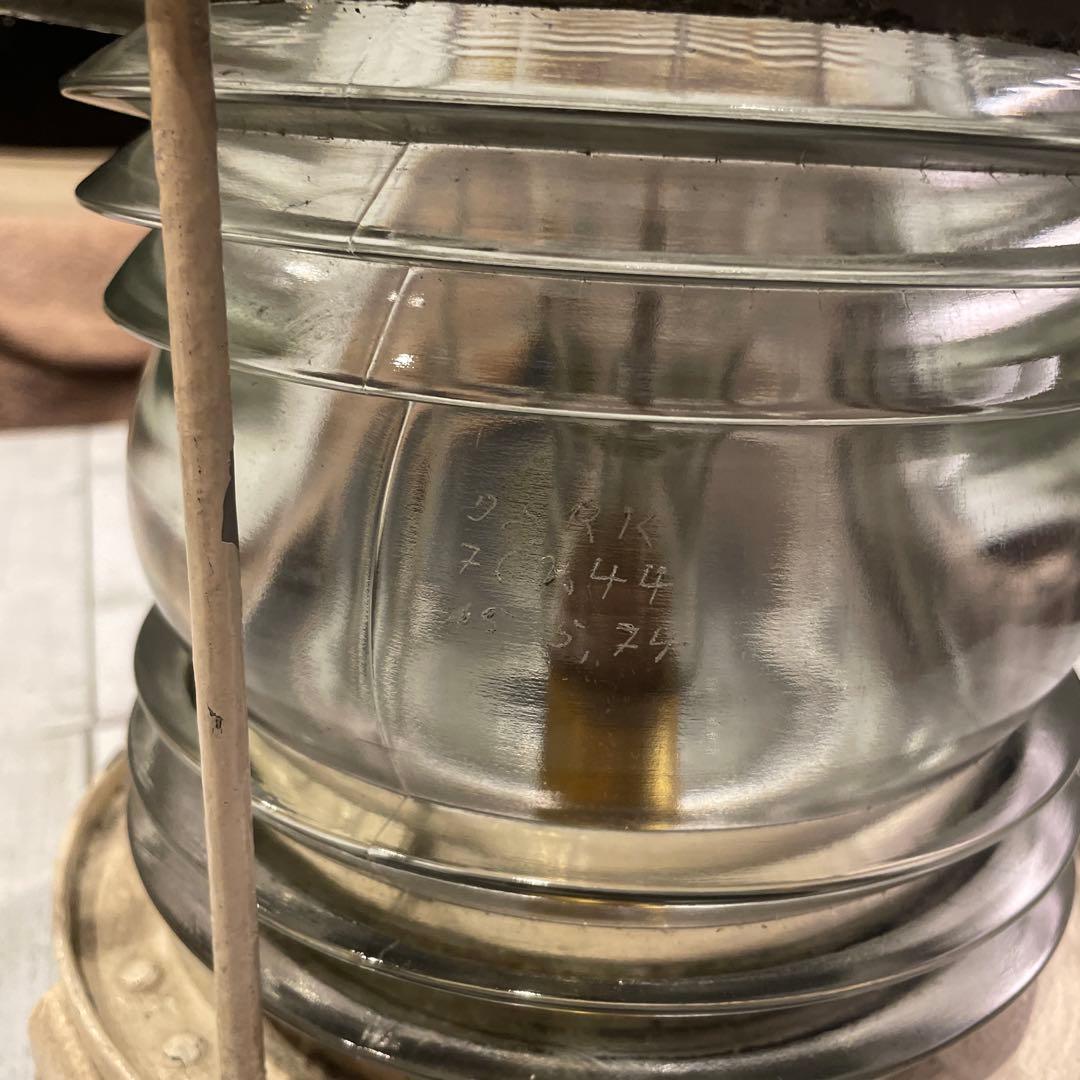 船尾燈　船用照明　マリンランプ　昭和レトロ アンティーク照明　海外使用　大きめ