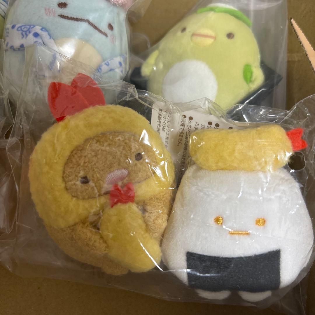 すみっコぐらし　てんむす　銭湯　他　てのりぬいぐるみ