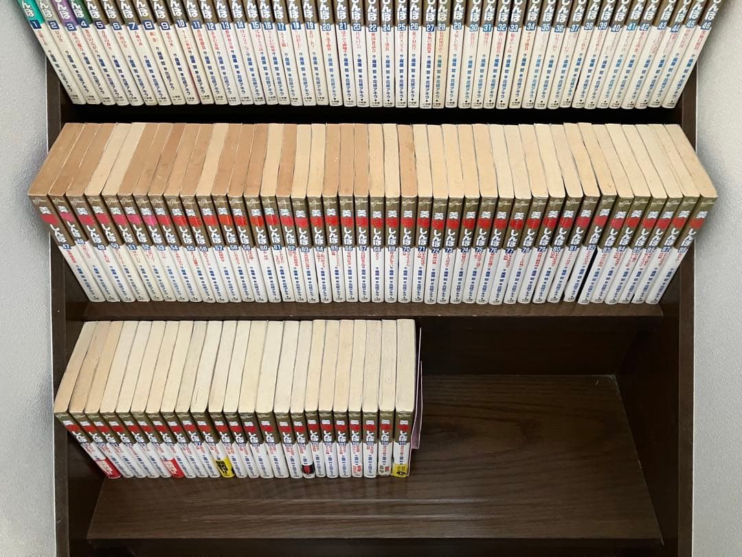 『美味しんぼ』全111巻（第１巻を除きすべて初版第１刷）