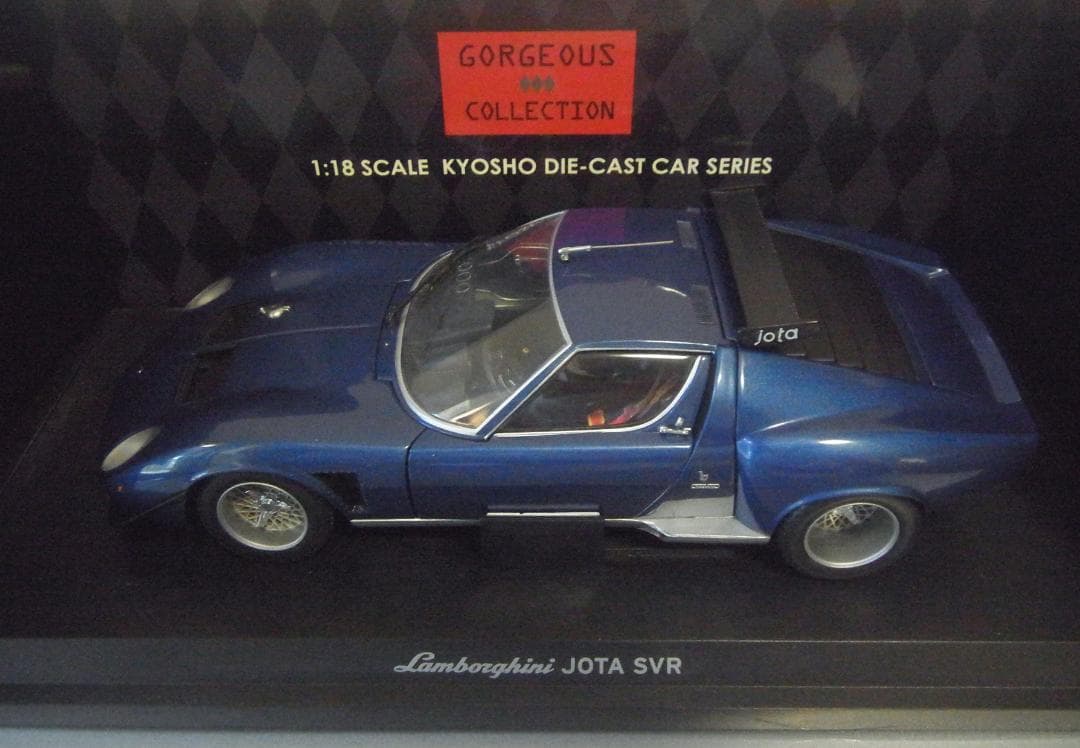 京商 ランボルギーニイオタSVR 1/18 (ダークブルーメタリック)