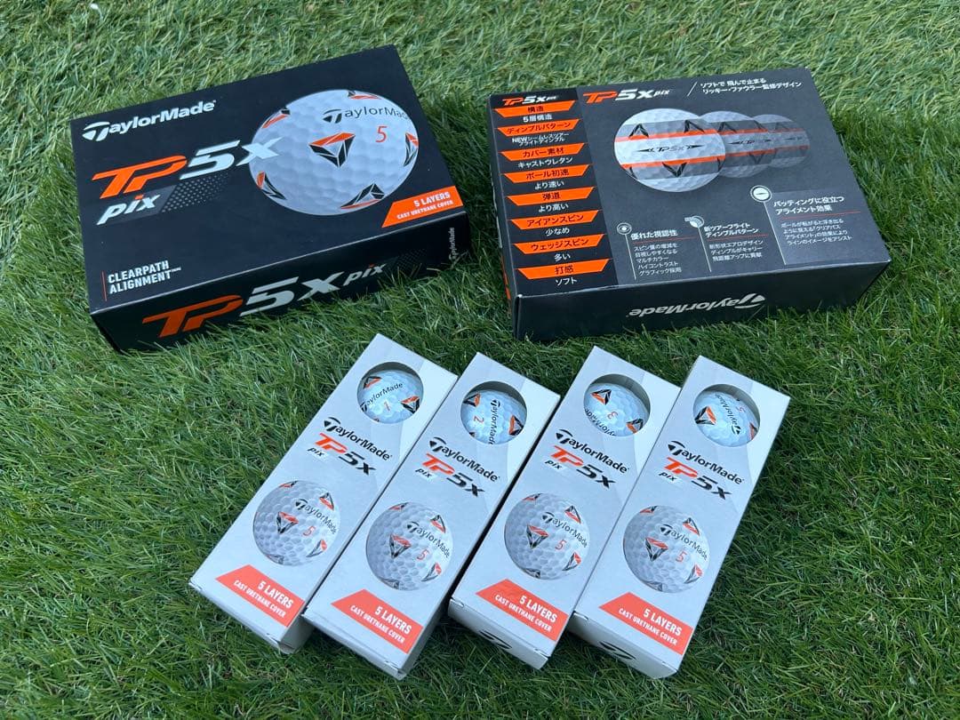24球【新品・未使用】テーラーメイド TP5X pix リッキーファウラーモデル