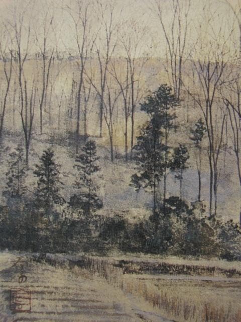 加藤厚、【夕輝】、希少な額装用画集より、新品額装付、状態良好