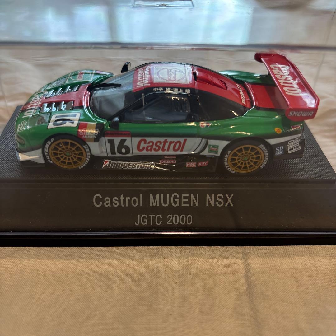 ミニカー EBBRO Castrol MUGEN NSX JGTC 2000 1/43