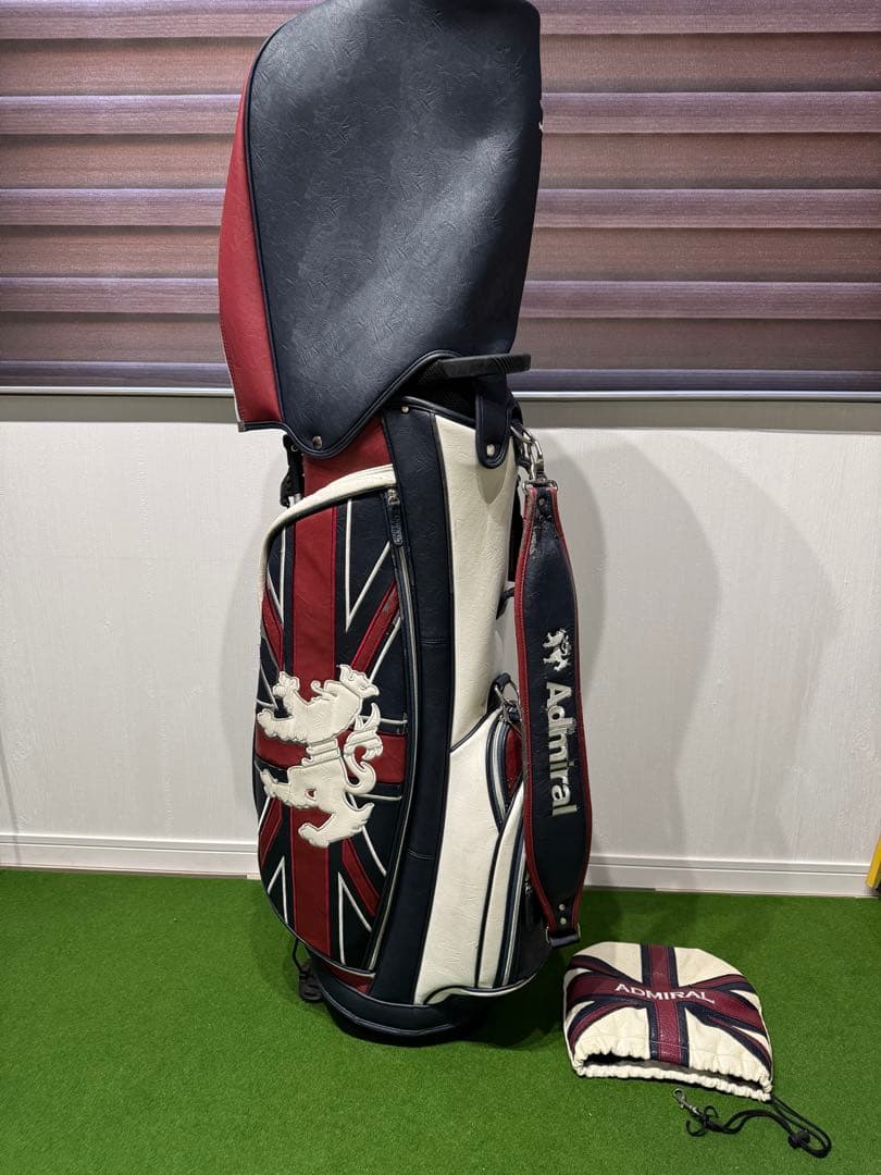 Admiral ゴルフバッグ　新品カートバック　アイアンカバー　UTカバー