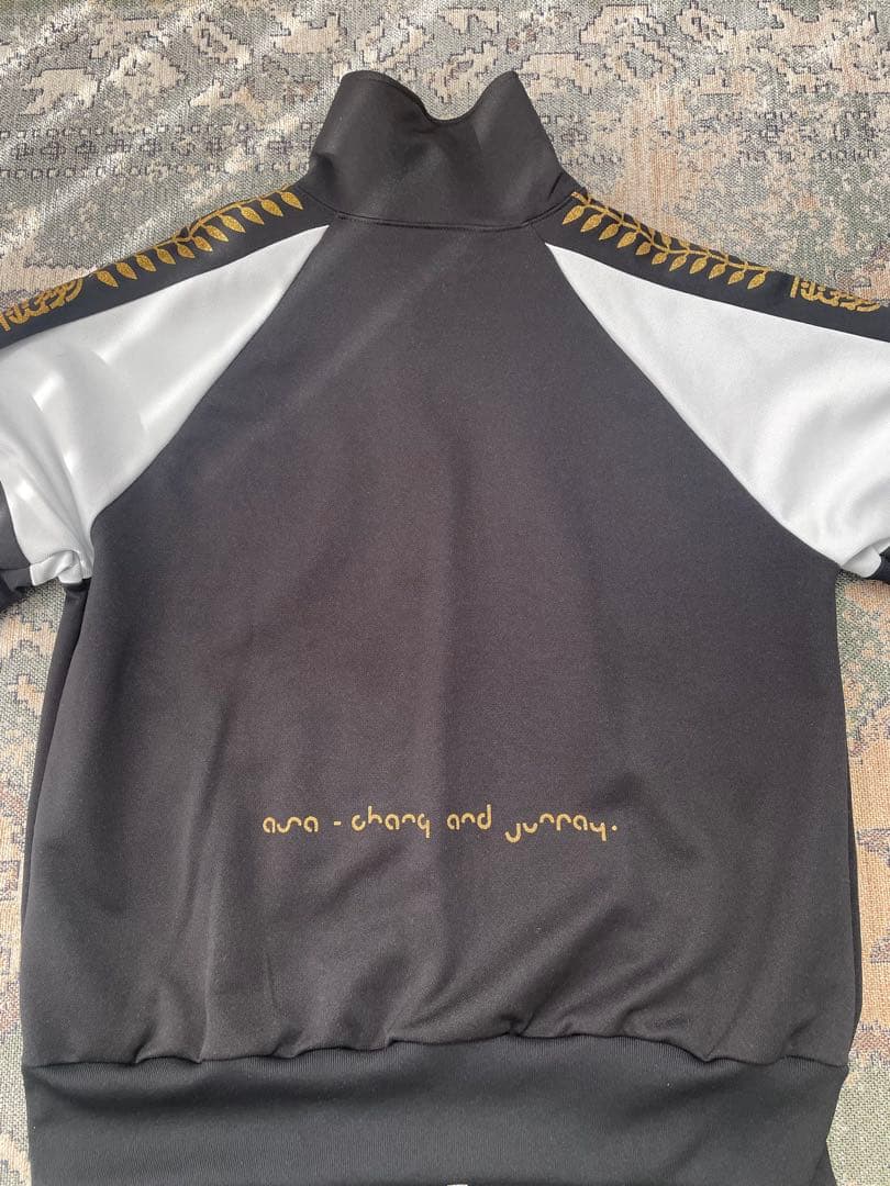 ASA-CHANG＆巡礼 巡礼ジャージ ブラック×ホワイト