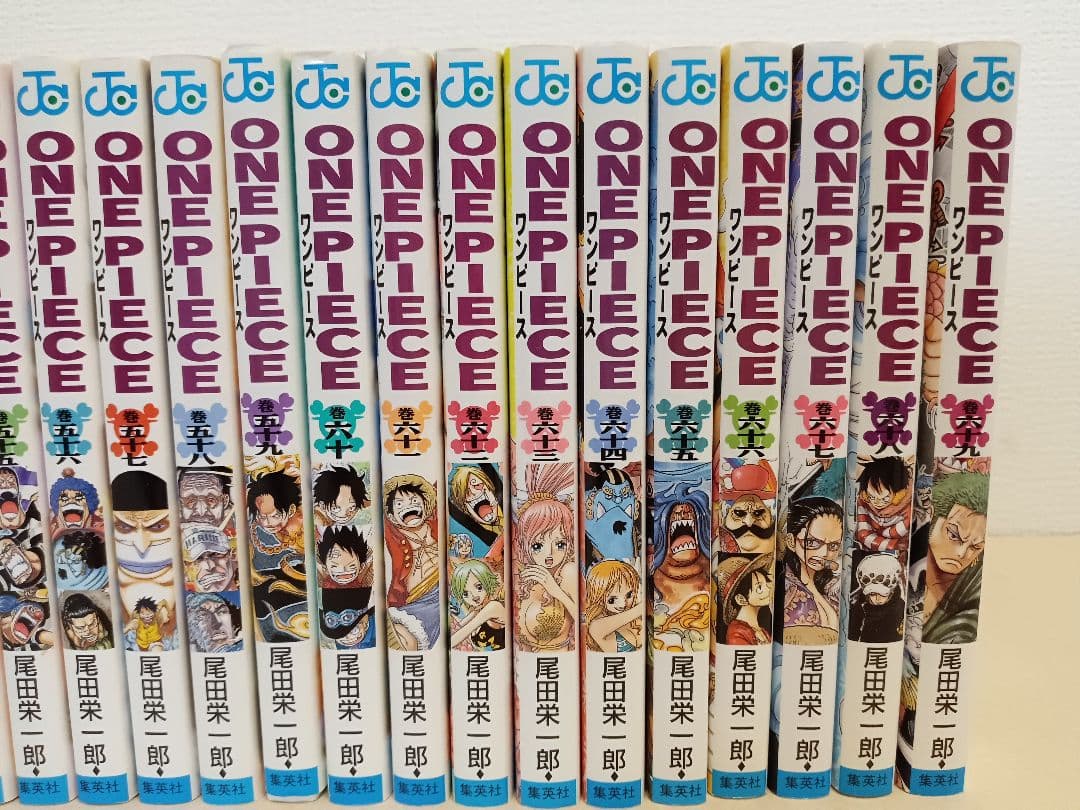 ワンピース 1〜105巻 + 107巻 + 112巻　パーティー 1〜6巻