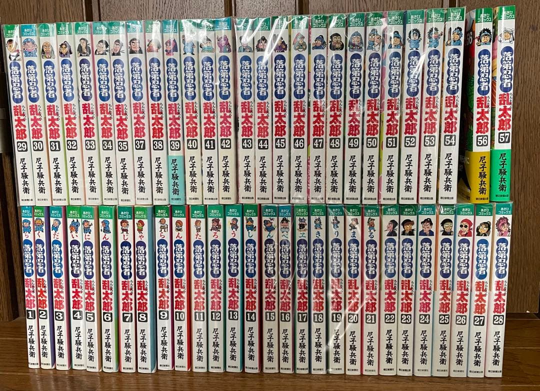 落第忍者乱太郎　セット　漫画本　忍たま乱太郎　小説　58冊