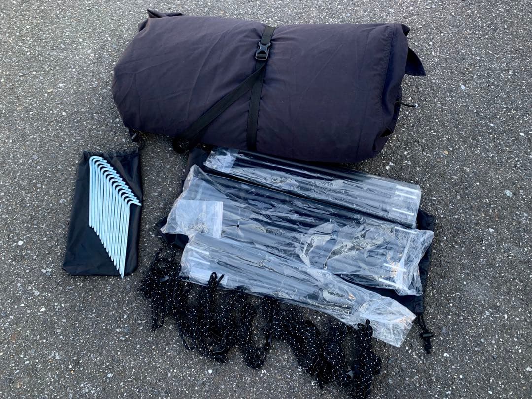 値下げ！ ZUKK Pique TC ズック ピケ アーミーテント ブラック