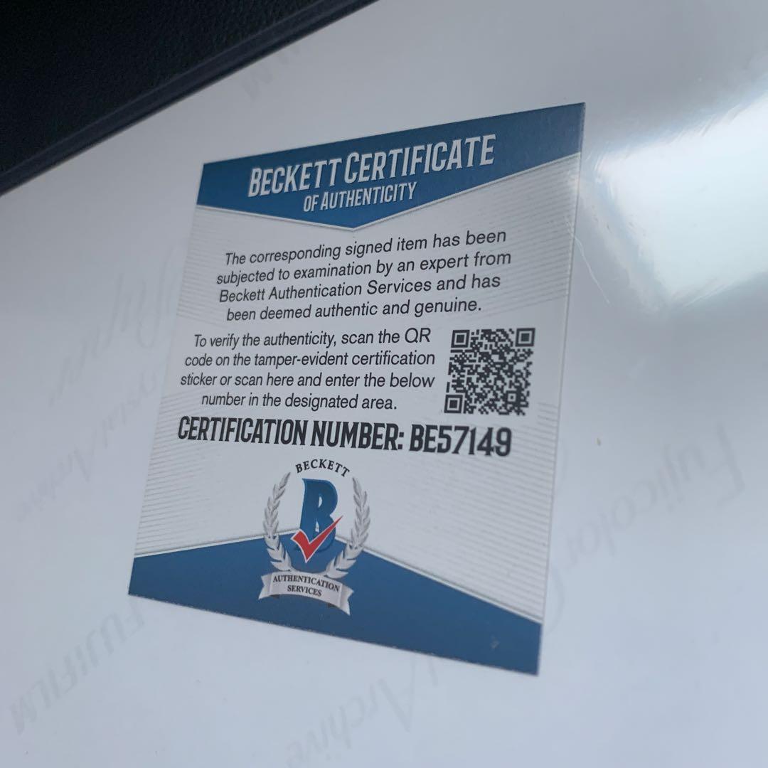 ベケット鑑定済み クリスチャン・ベール 直筆サイン入りフォト
