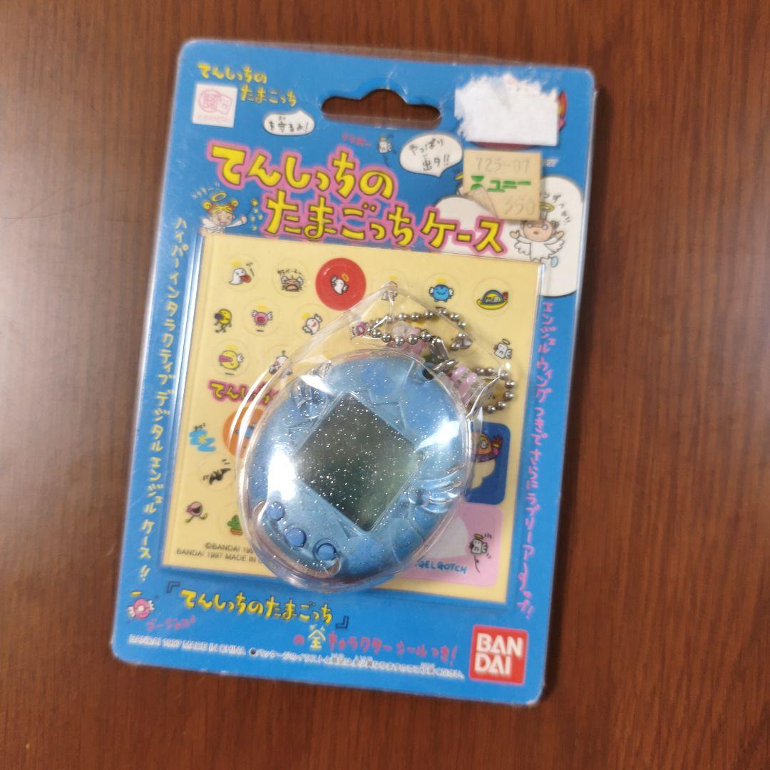 BANDAI たまごっち 青 1997年製 シール付き※動作未確認