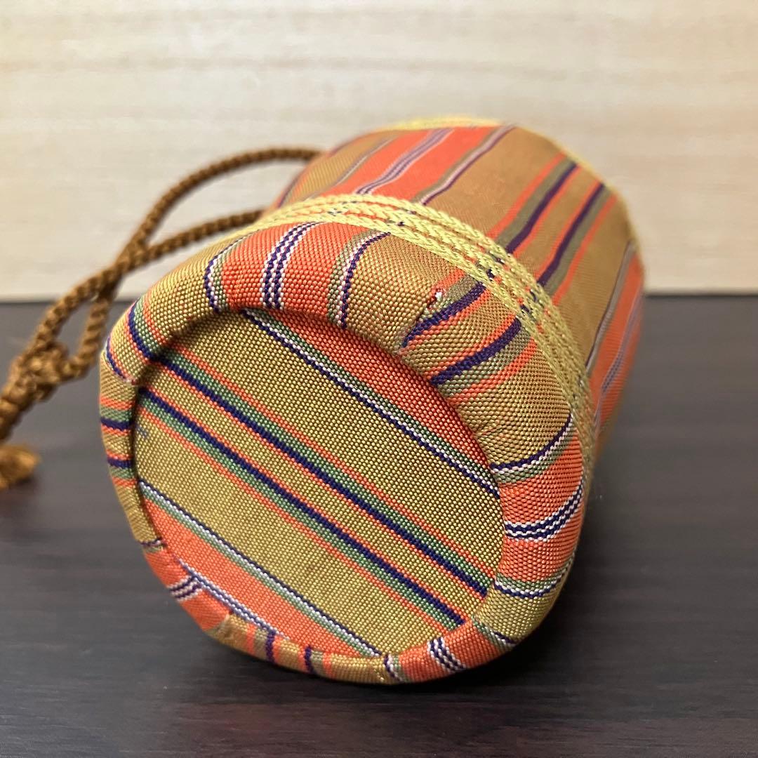 保庭楽入作◆信楽焼 茶入(仕服付)【茶道具/茶入れ】