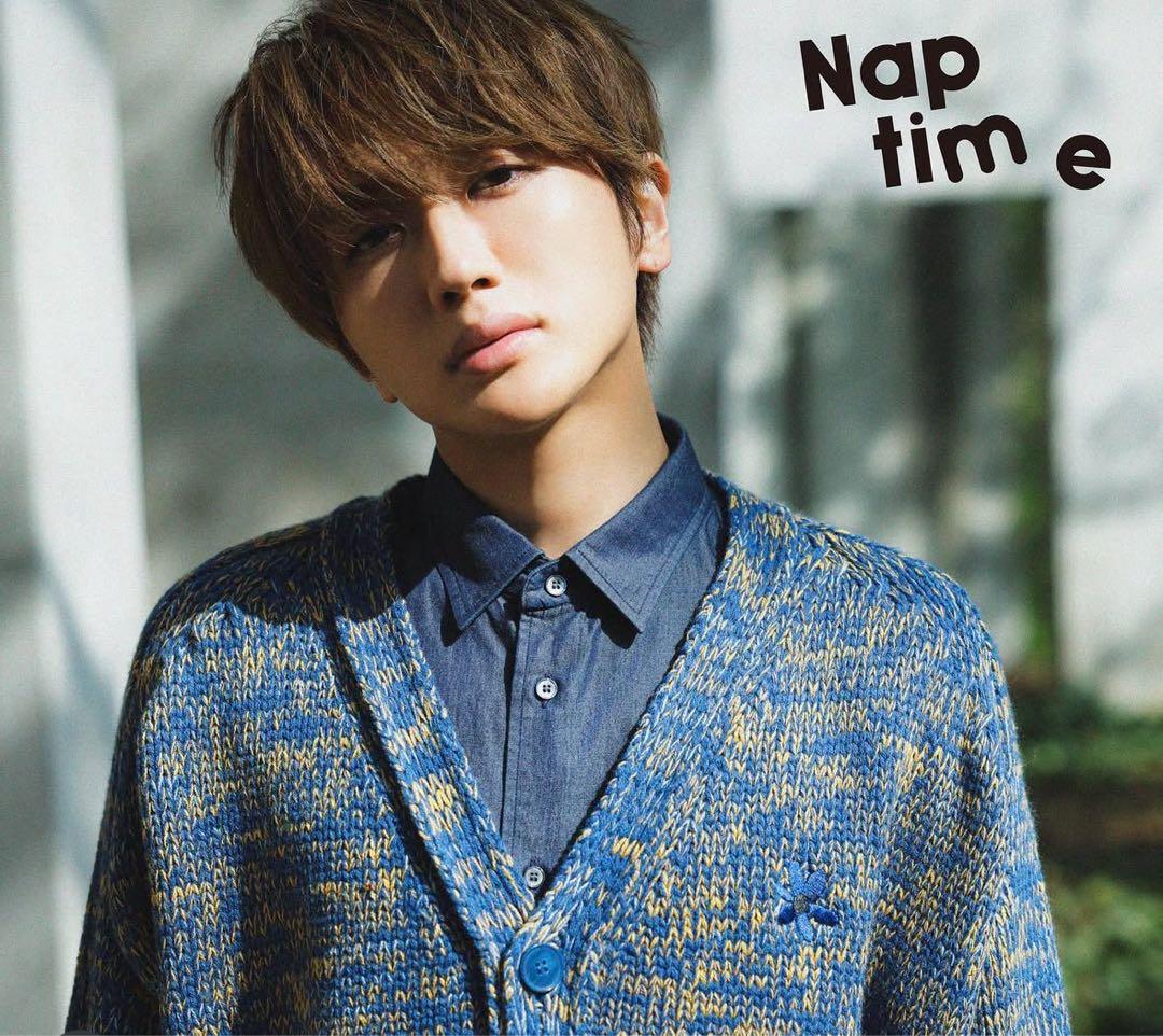 ナップタイム　naptime. Nissy 西島隆弘　カーディガン　ネイビー