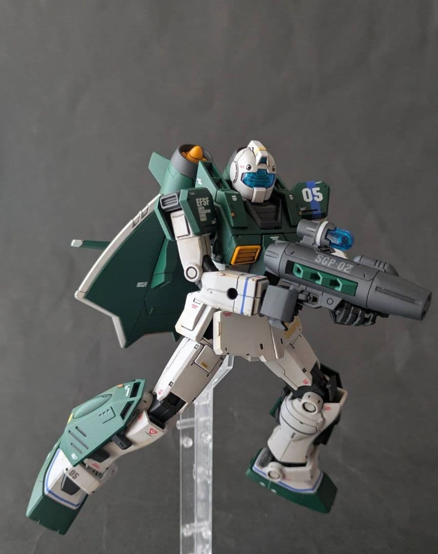 ssx2673様　HG1/144ユーゴー&ジムスループ　完成品　全塗装済
